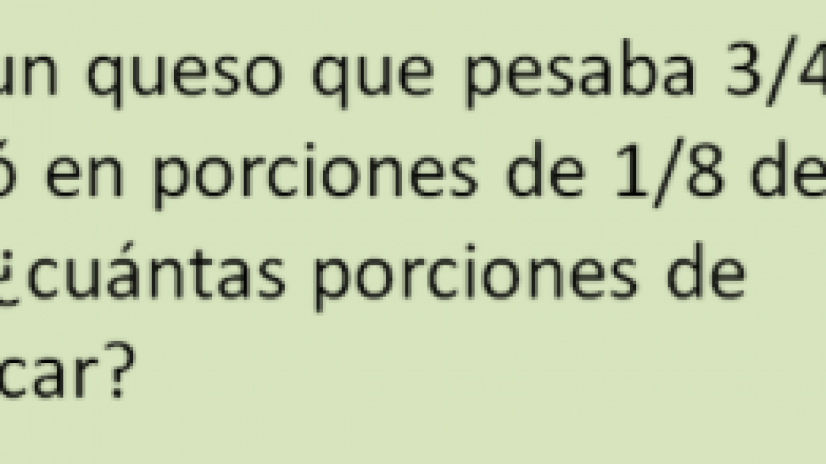 Problemas Con Division De Fracciones Smartick