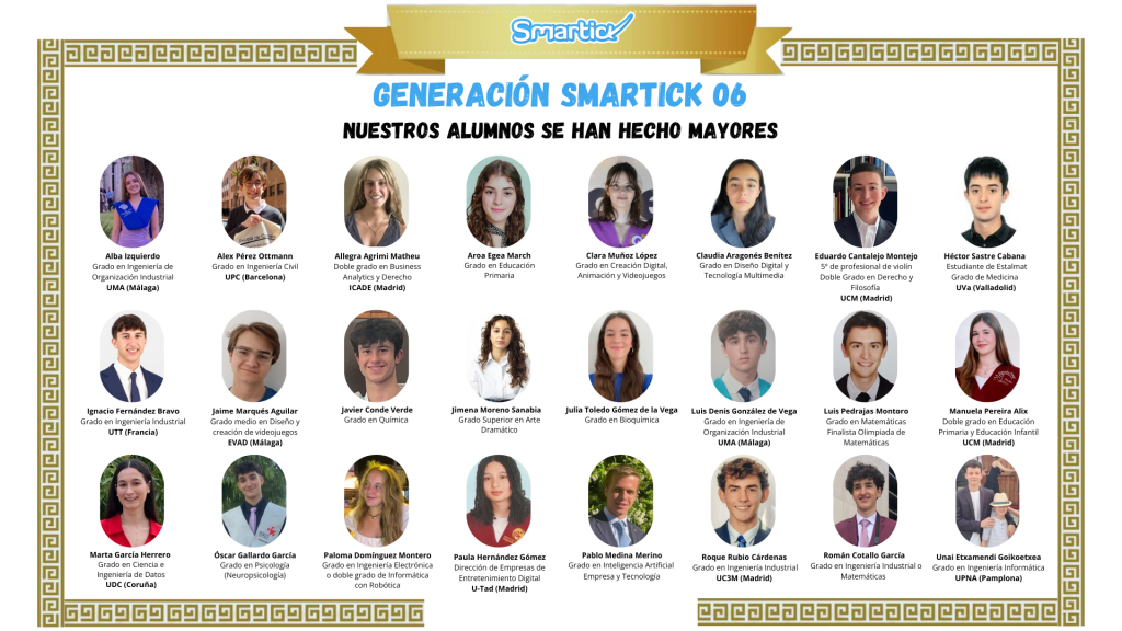 Nuestros alumnos se han hecho mayores